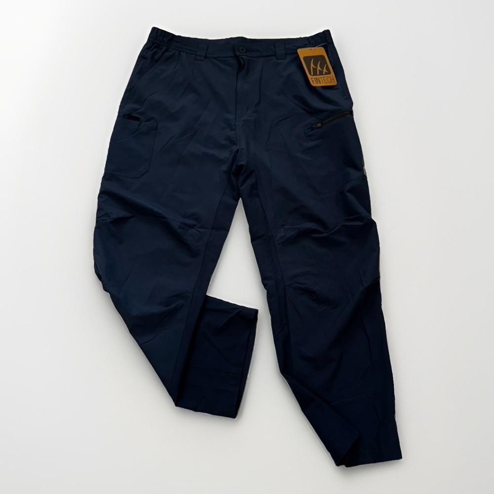 Fintech The Guide Men XL Utility Lightweight Dune Navy Blue NWT Cargo UPF30+